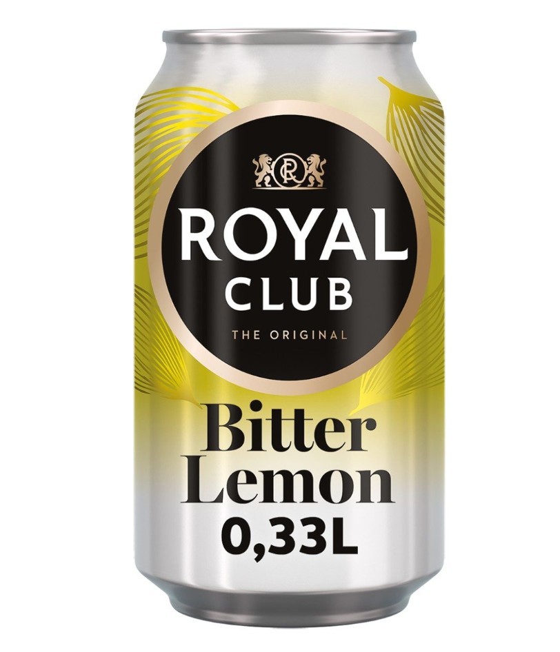 Royal Club Bitter Lemon Blik 24x33cl